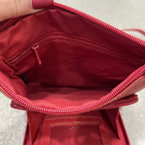 Fossil Red leather crossbody - Picture 6 of 10